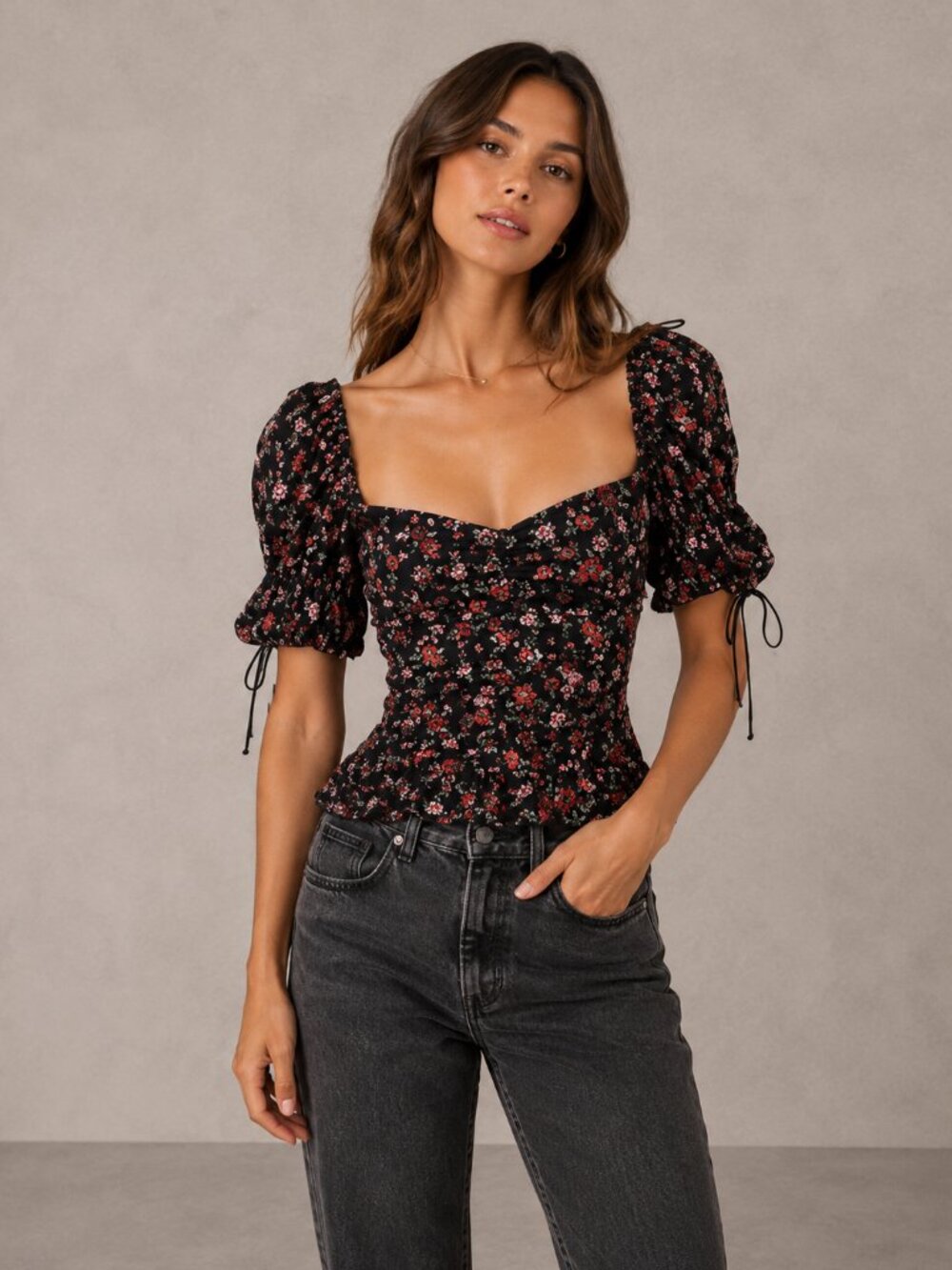 NEW For Love & Lemons Button Front Corset Top Size XS